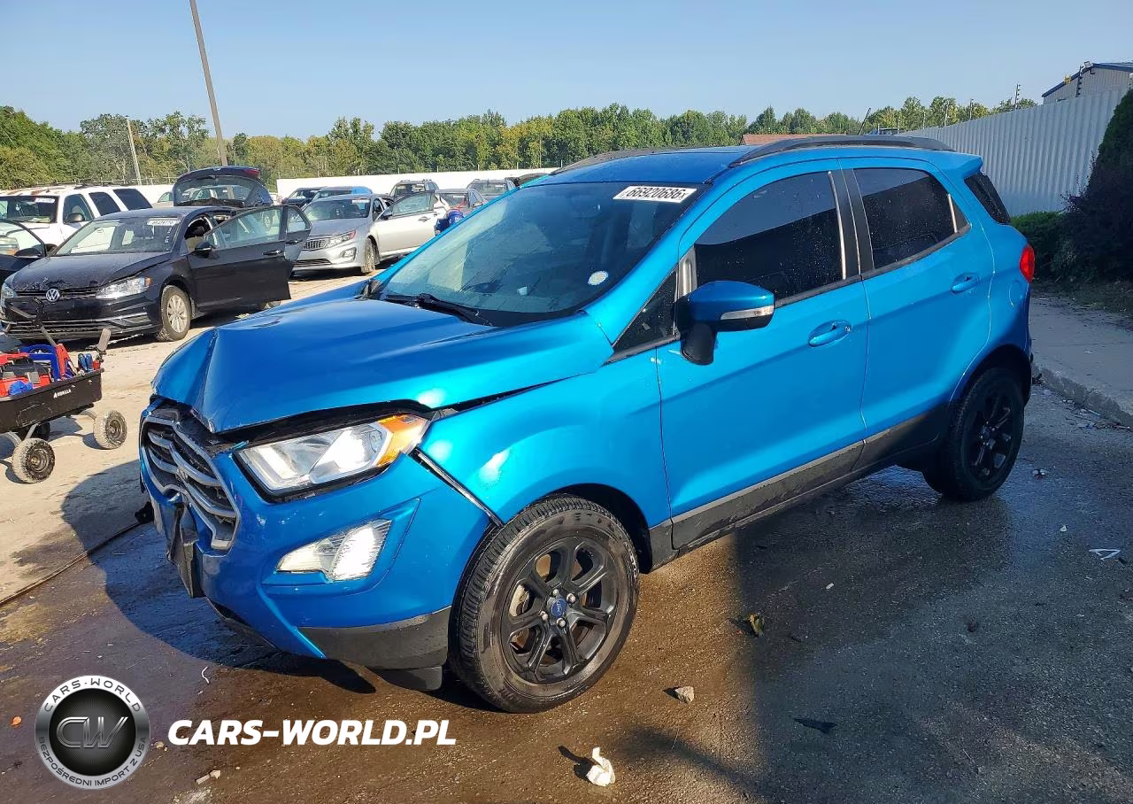 2018 Ford Ecosport Se VIN:MAJ3P1TE2JC224737 - 1