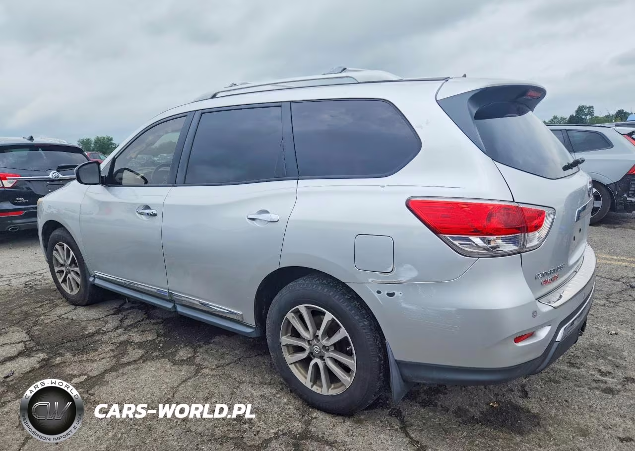 2014 Nissan Pathfinder Sl VIN:5N1AR2MN3EC686290 - 2