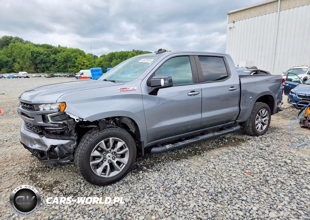 2022 Chevrolet Silverado Ltd K1500 Rst VIN:1GCUYEED7NZ108802 - 1