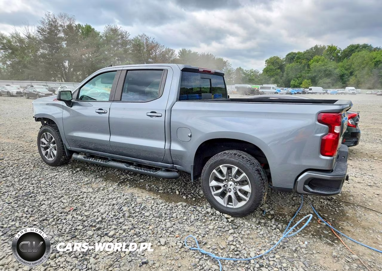 2022 Chevrolet Silverado Ltd K1500 Rst VIN:1GCUYEED7NZ108802 - 2