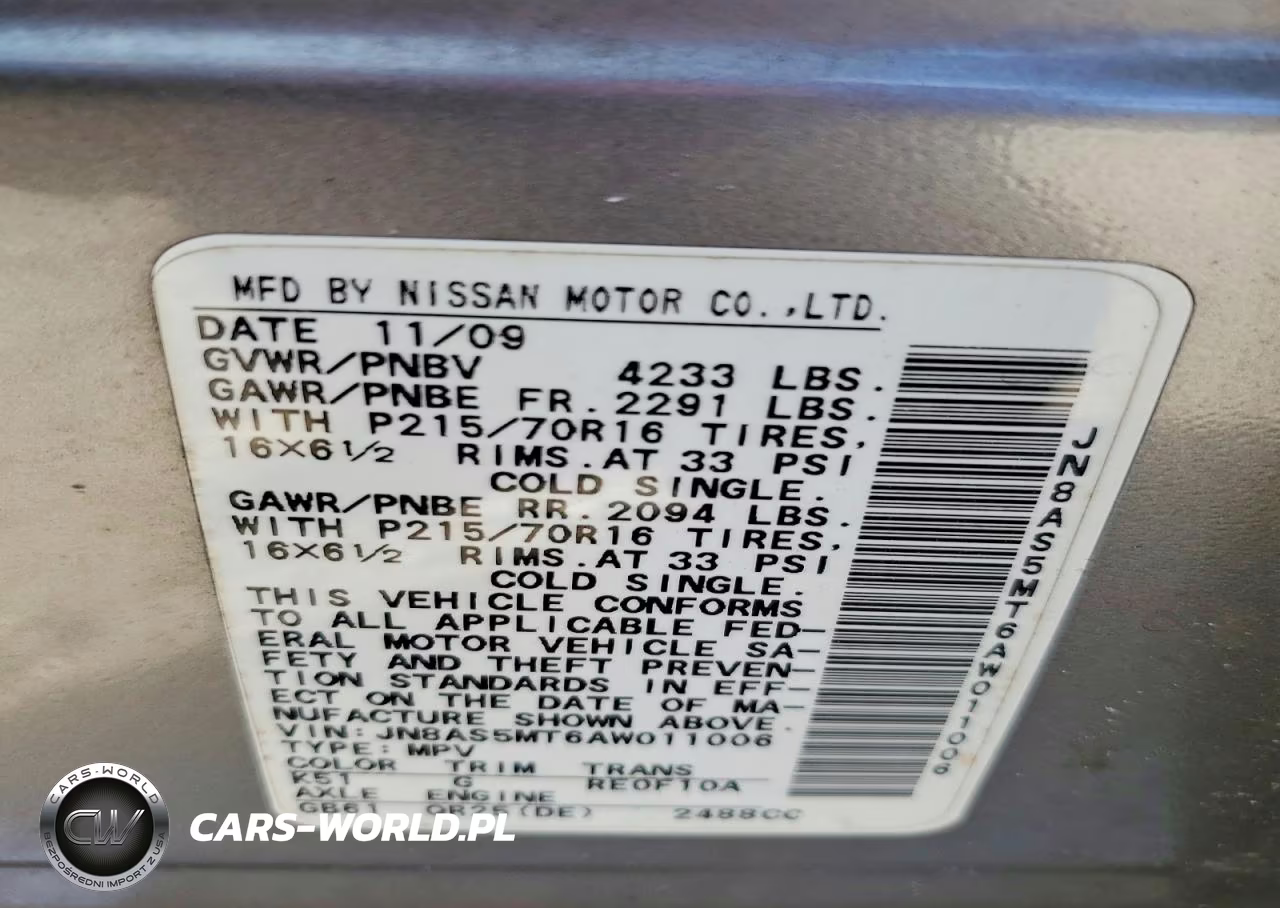 2010 Nissan Rogue Sl VIN:JN8AS5MT6AW011006 - 13