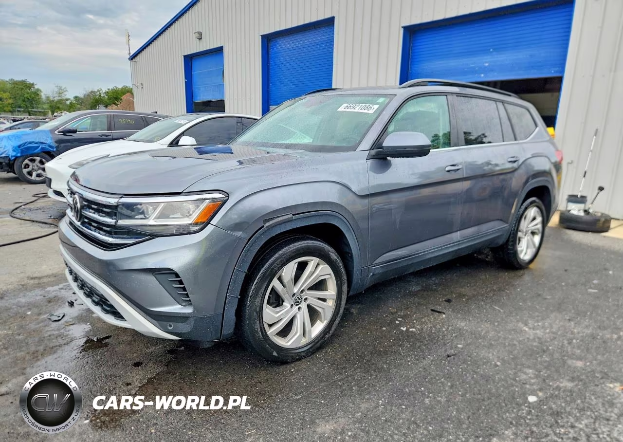 2021 Volkswagen Atlas Se VIN:1V2KR2CA5MC556645 - 1