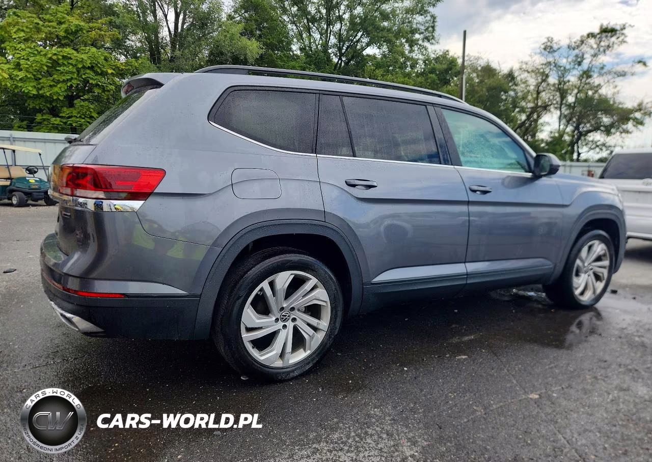 2021 Volkswagen Atlas Se VIN:1V2KR2CA5MC556645 - 3