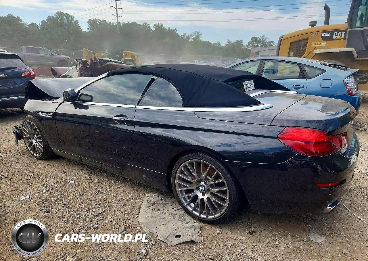 2012 BMW 650 I VIN:WBALZ3C52CDL70999 - 2