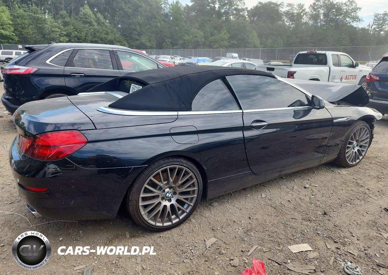 2012 BMW 650 I VIN:WBALZ3C52CDL70999 - 3