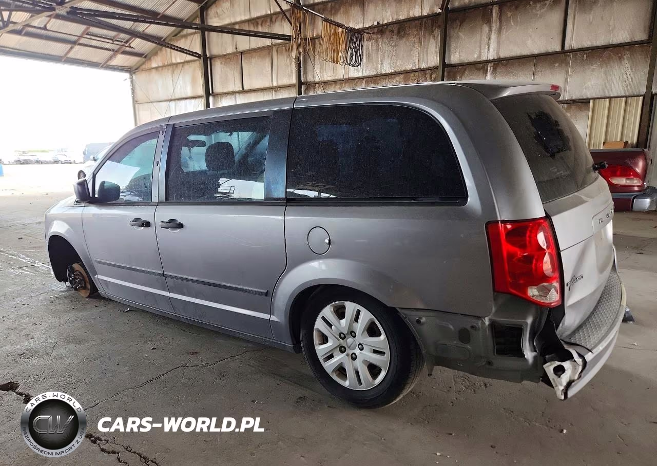 2015 Dodge Grand Caravan Se VIN:2C4RDGBG0FR600207 - 2