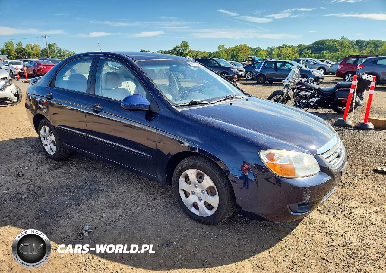 2008 Kia Spectra Lx VIN:KNAFE122285584428 - 4