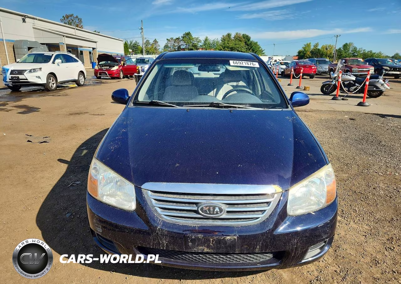 2008 Kia Spectra Lx VIN:KNAFE122285584428 - 5