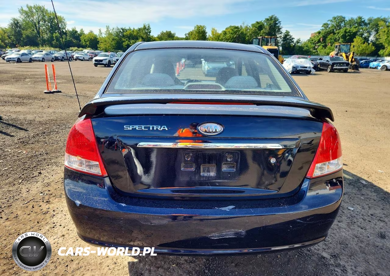 2008 Kia Spectra Lx VIN:KNAFE122285584428 - 6