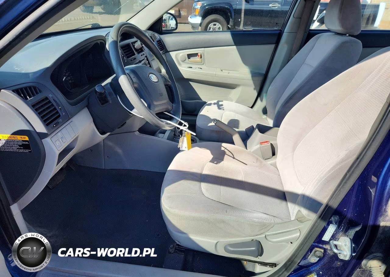 2008 Kia Spectra Lx VIN:KNAFE122285584428 - 7