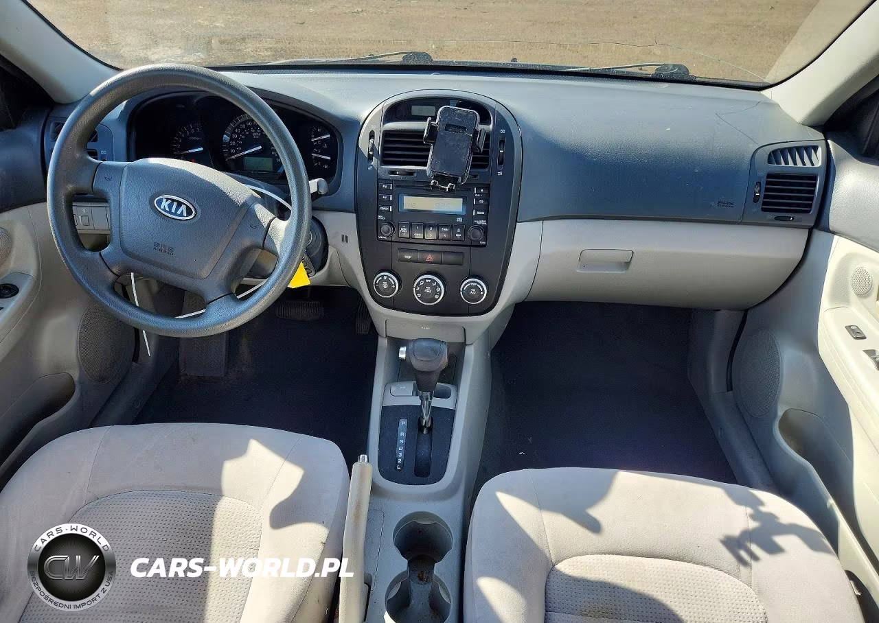 2008 Kia Spectra Lx VIN:KNAFE122285584428 - 8