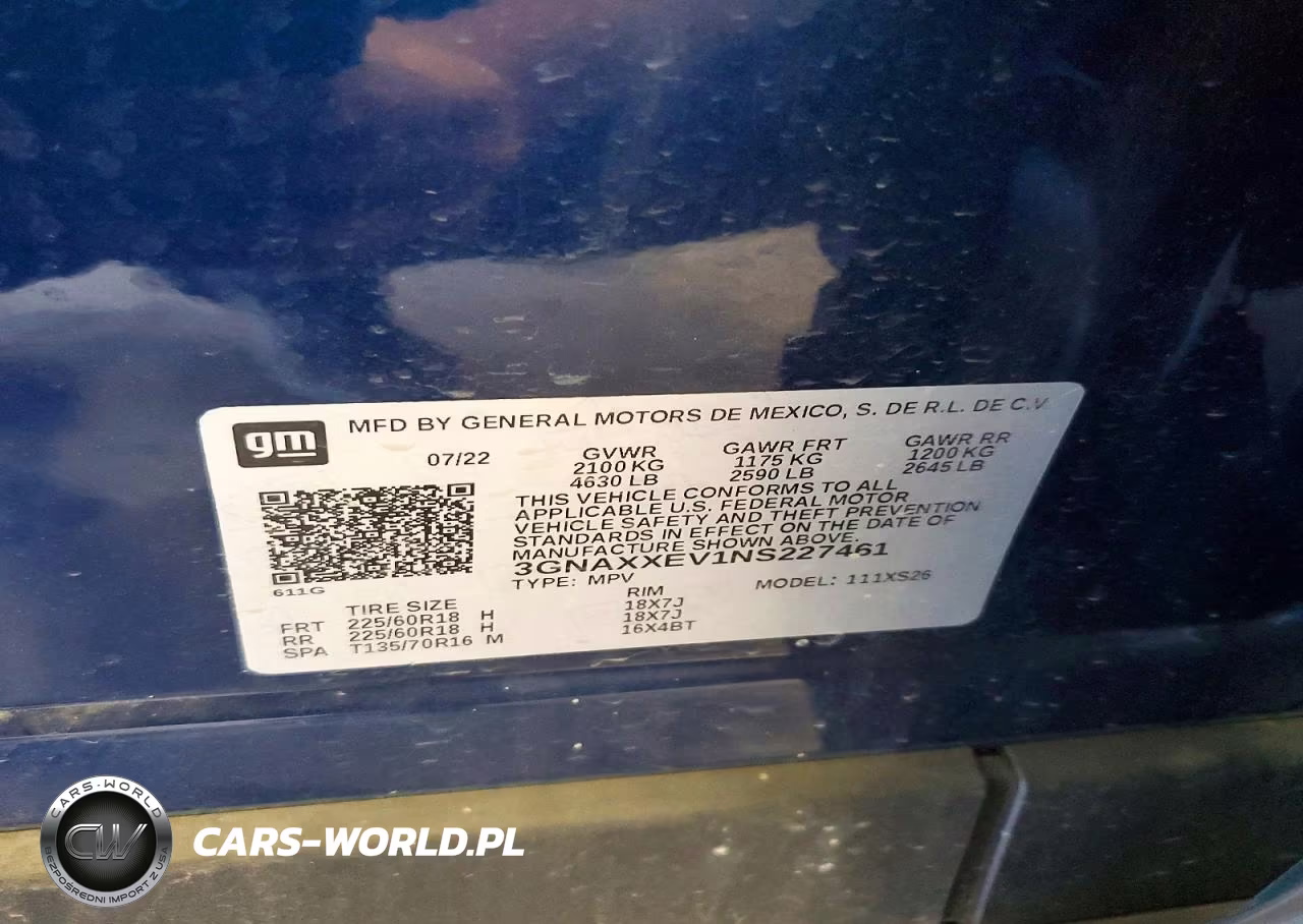 2022 Chevrolet Equinox Premier VIN:3GNAXXEV1NS227461 - 13