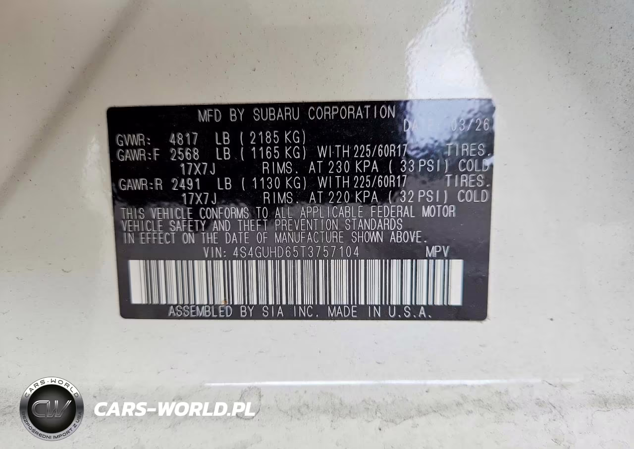2026 Subaru Crosstrek Premium VIN:4S4GUHD65T3757104 - 13