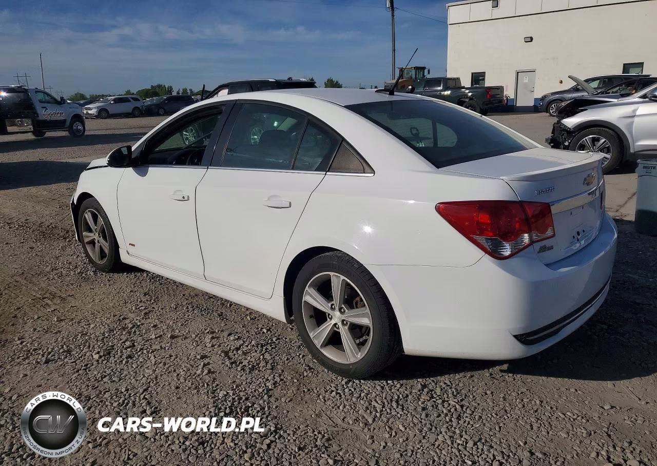 2014 Chevrolet Cruze Lt VIN:1G1PE5SB6E7289582 - 2