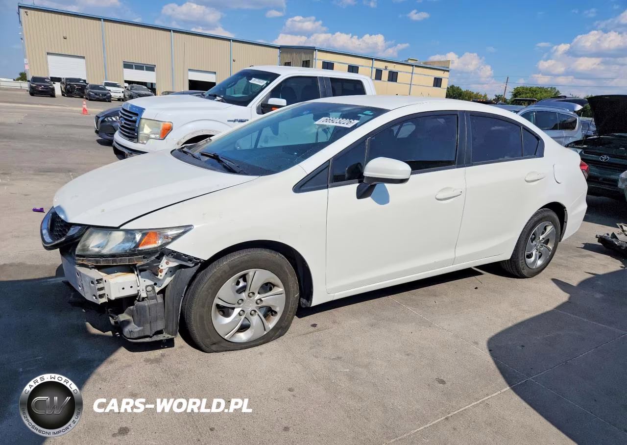 2015 Honda Civic Lx VIN:19XFB2F54FE069969 - 1