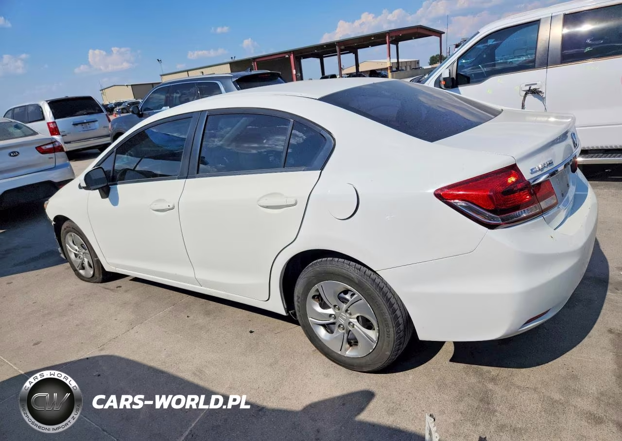 2015 Honda Civic Lx VIN:19XFB2F54FE069969 - 2
