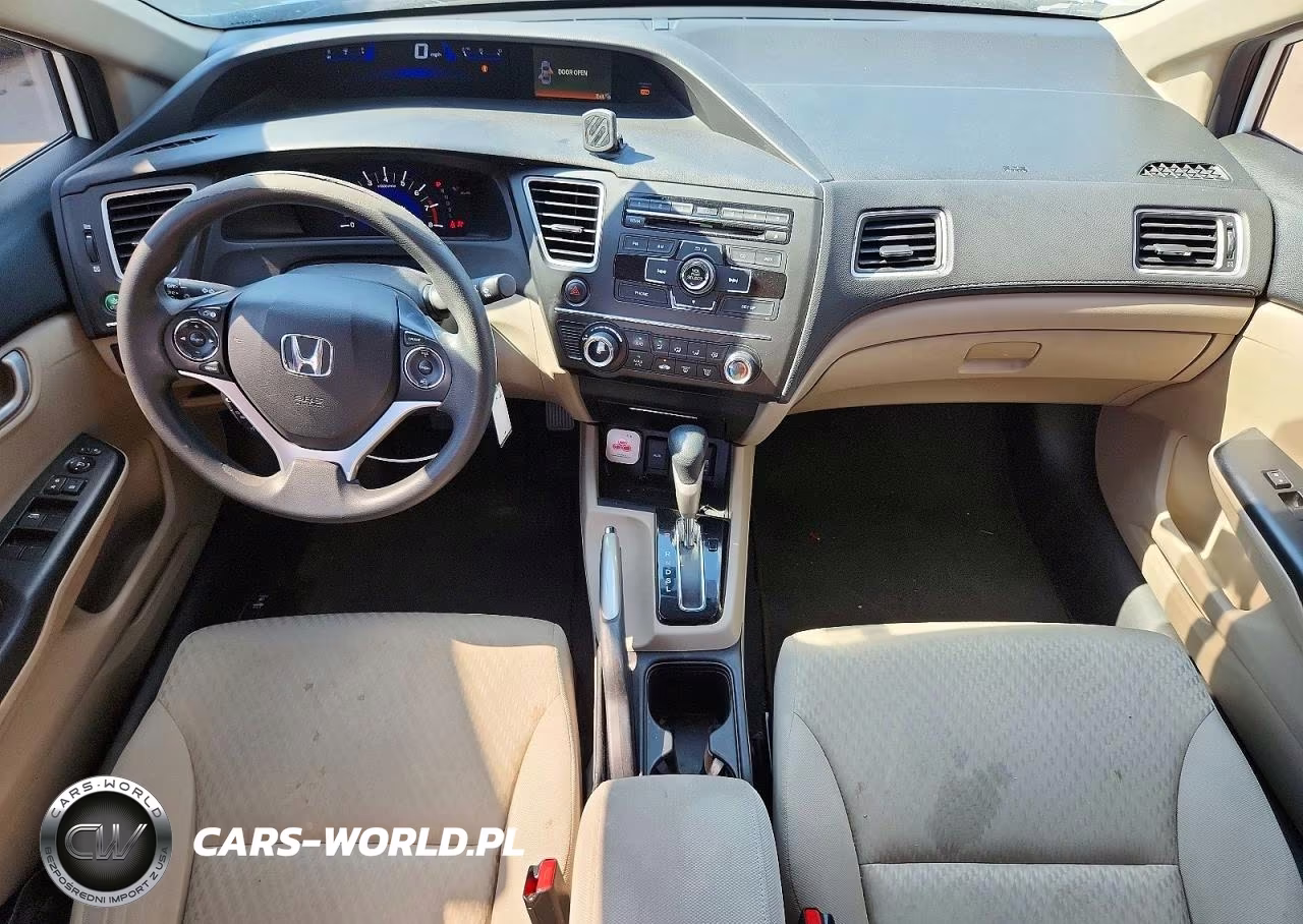 2015 Honda Civic Lx VIN:19XFB2F54FE069969 - 8