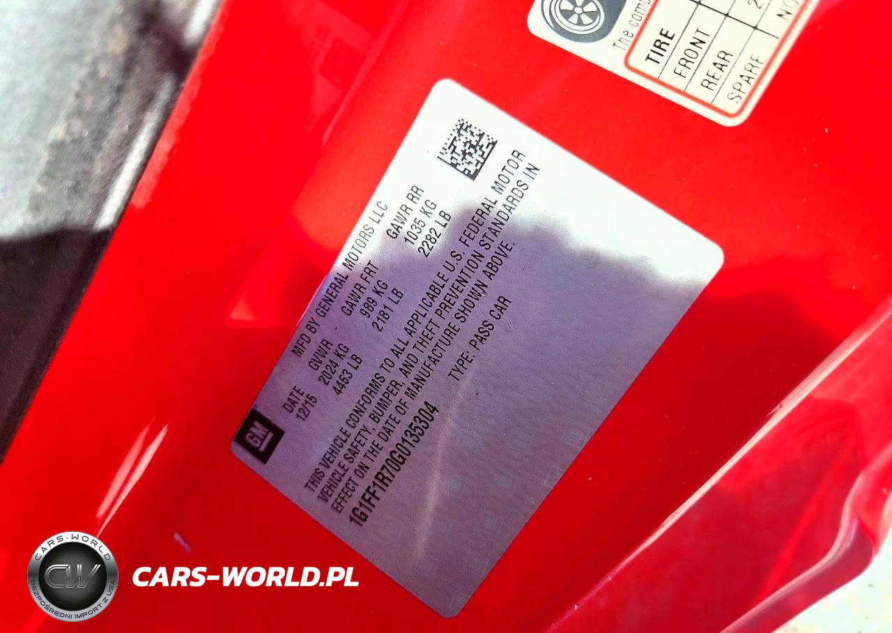 2016 Chevrolet Camaro Ss VIN:1G1FF1R70G0135304 - 12