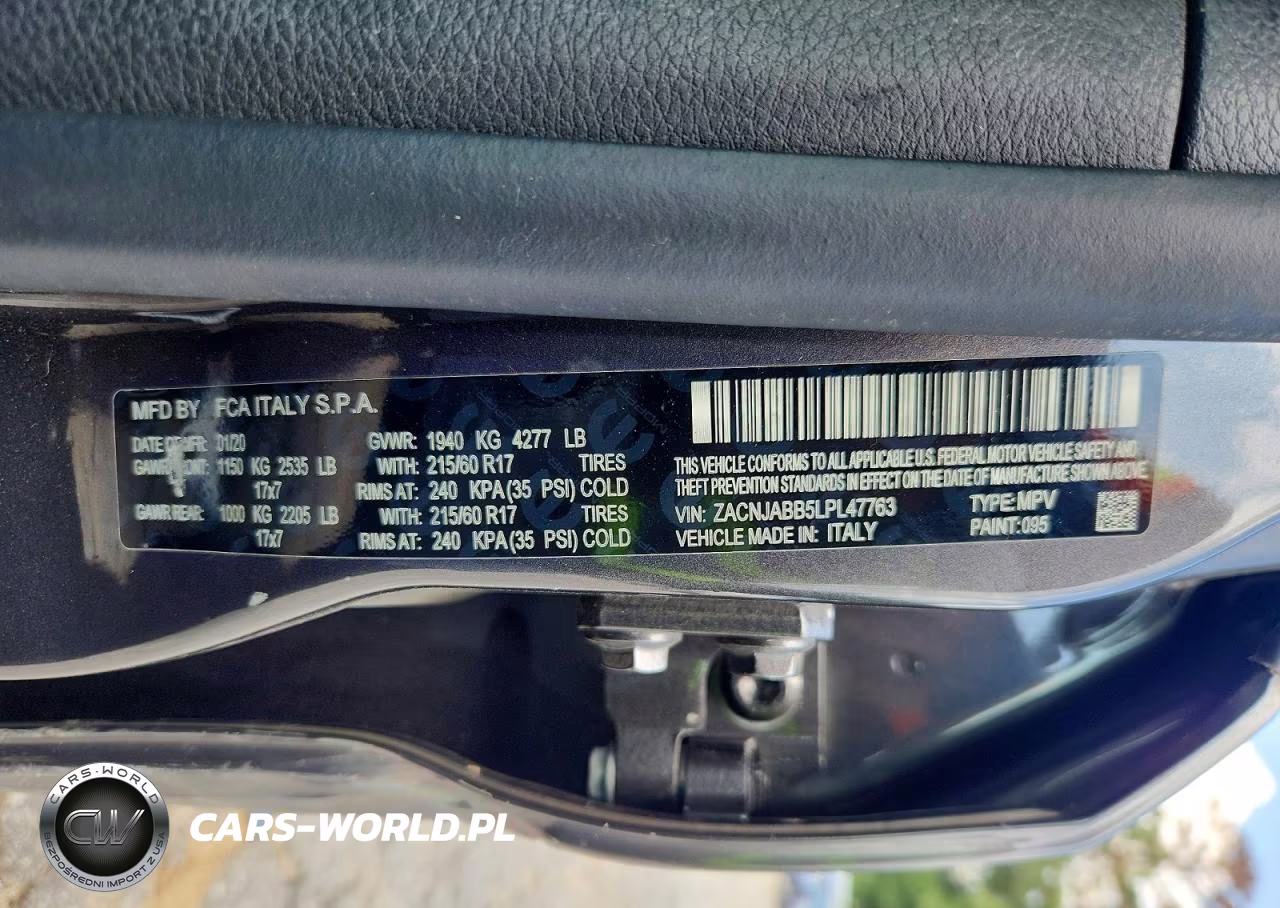 2020 Jeep Renegade Latitude VIN:ZACNJABB5LPL47763 - 13