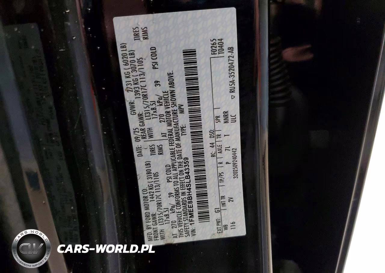 2025 Ford Bronco Outer Banks VIN:1FMEE8BH4SLB43359 - 14