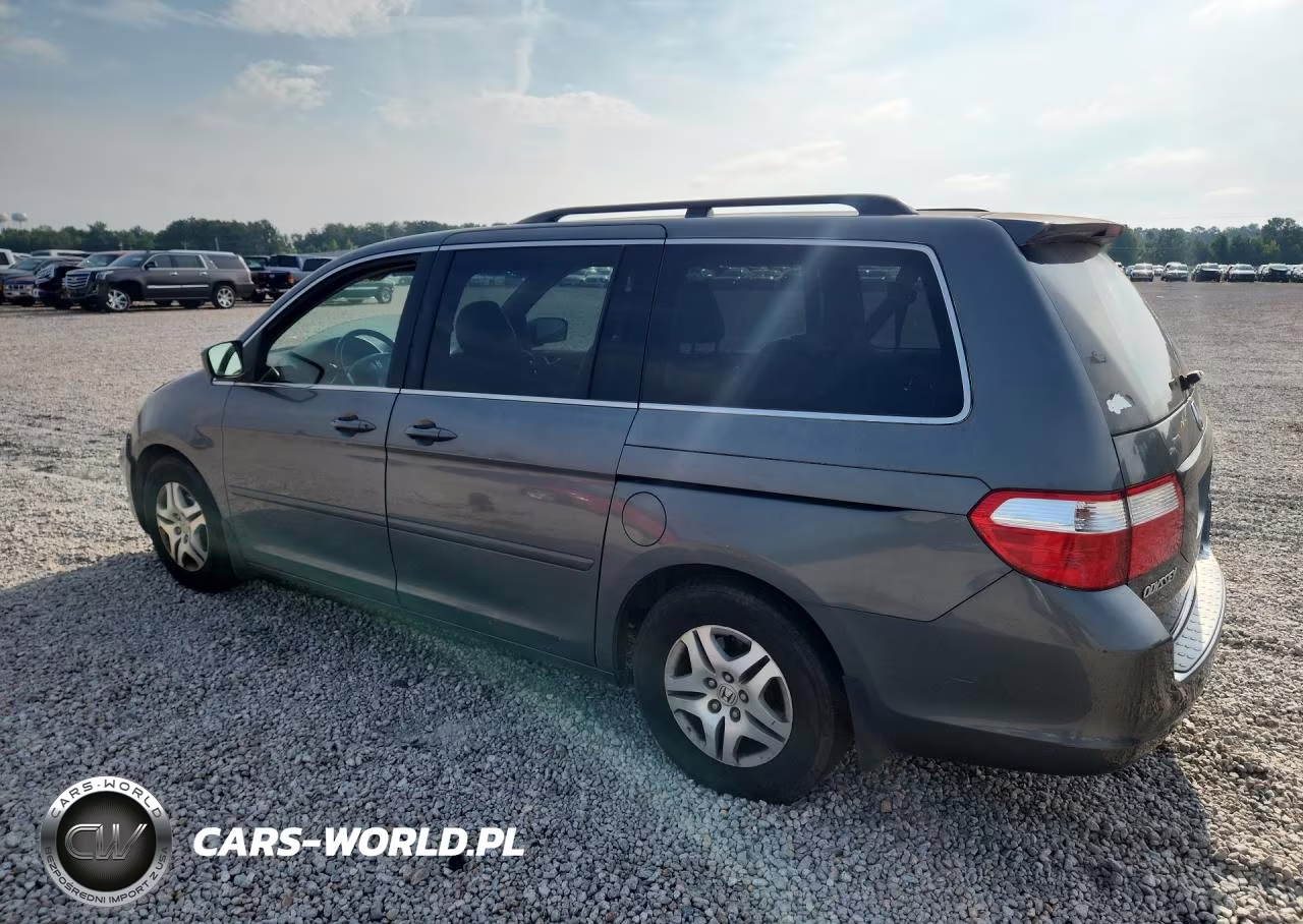 2007 Honda Odyssey Exl VIN:5FNRL38717B454979 - 2