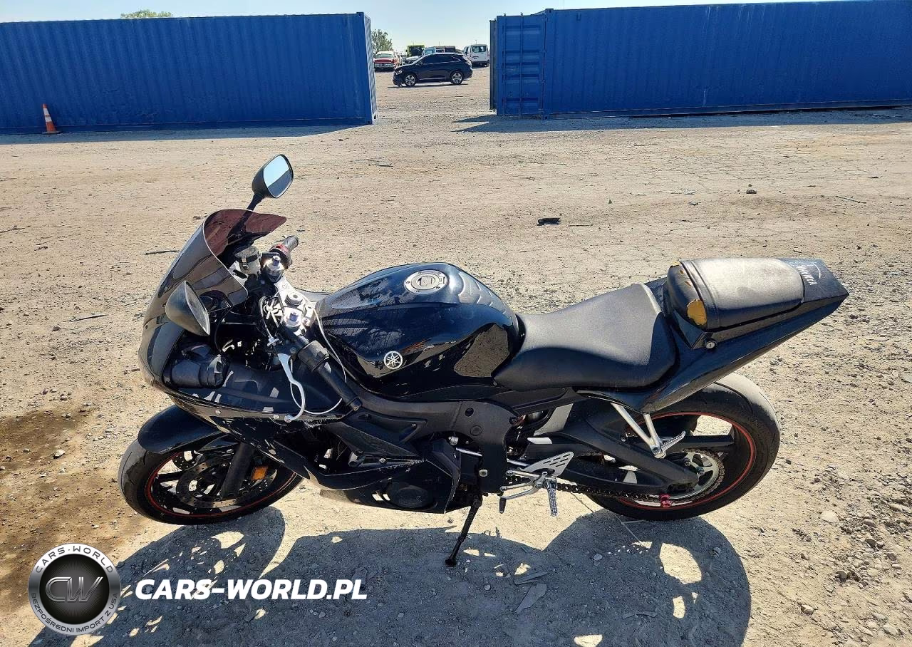 2008 Yamaha Yzfr6 S VIN:JYARJ06E38A038296 - 3