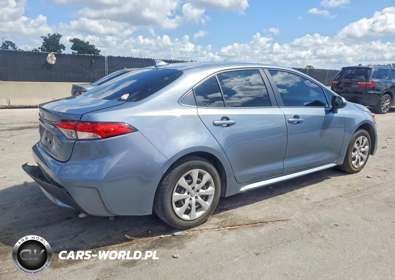 2022 Toyota Corolla Le VIN:JTDEPMAE8N3003219 - 3