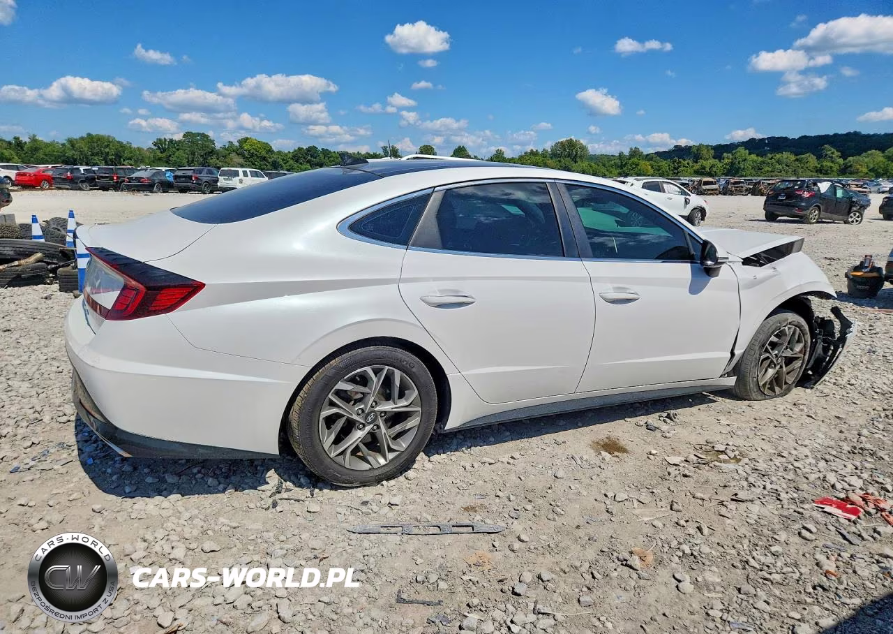 2022 Hyundai Sonata Sel VIN:KMHL14JA9NA216905 - 3