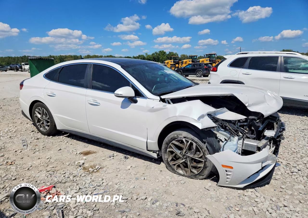 2022 Hyundai Sonata Sel VIN:KMHL14JA9NA216905 - 4