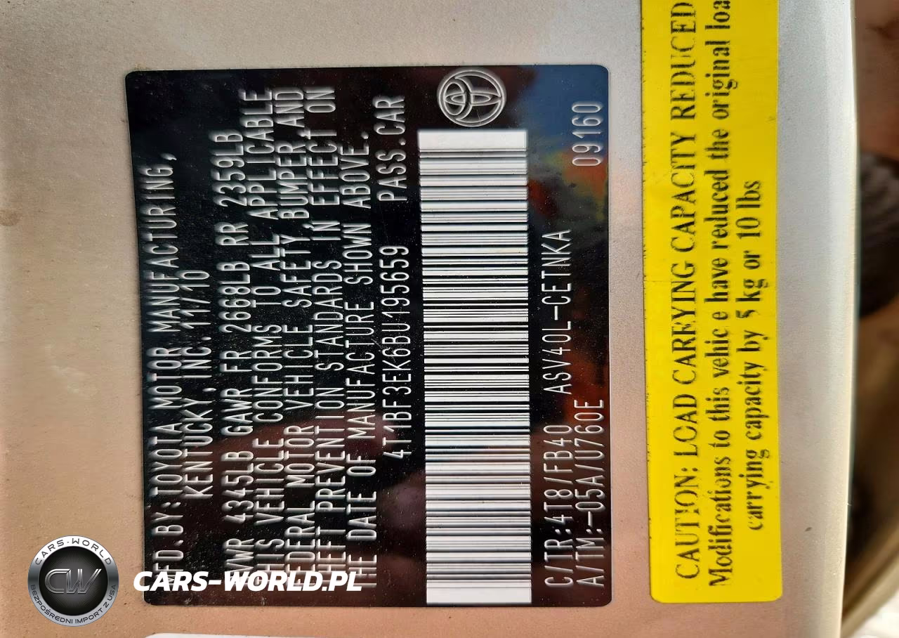 2011 Toyota Camry Le VIN:4T1BF3EK6BU195659 - 12