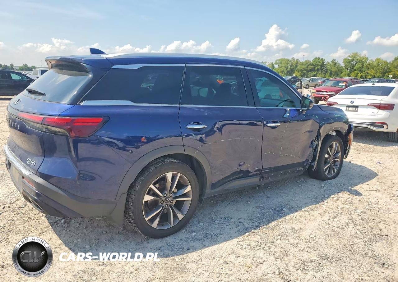 2023 Infiniti Qx60 Luxe VIN:5N1DL1FS7PC358904 - 3