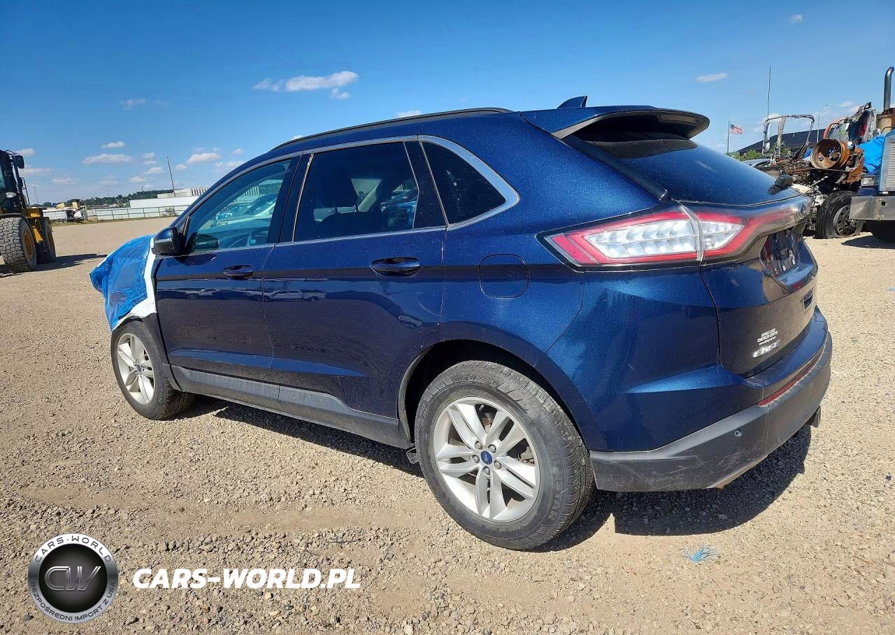 2017 Ford Edge Sel VIN:2FMPK4J92HBB74428 - 2