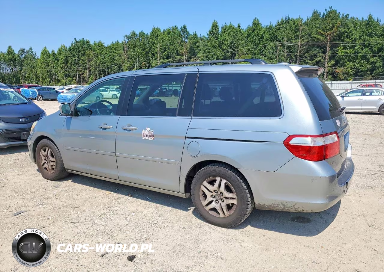 2006 Honda Odyssey Exl VIN:5FNRL38776B121975 - 2