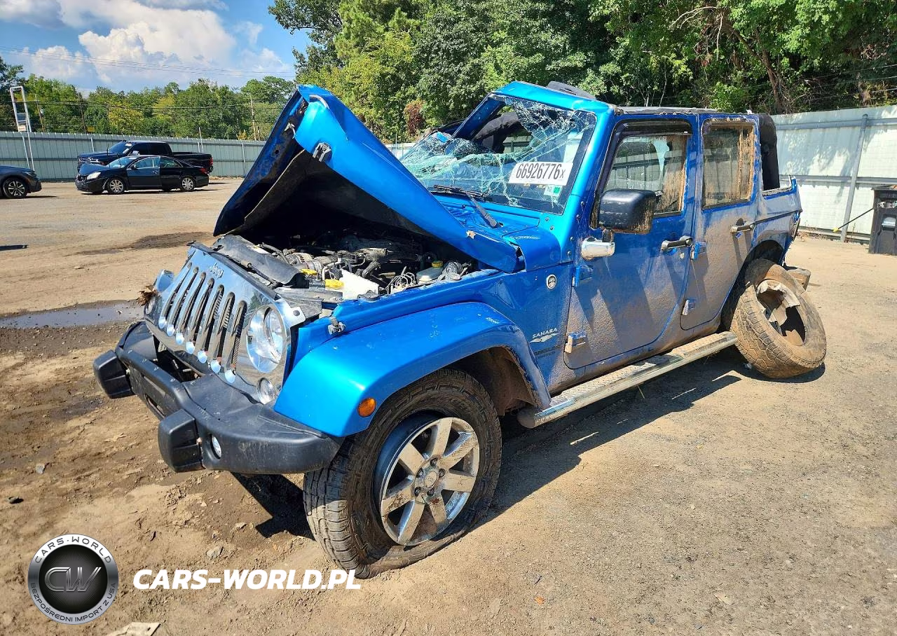 2015 Jeep Wrangler Unlimited Sahara VIN:1C4BJWEG3FL588952 - 1