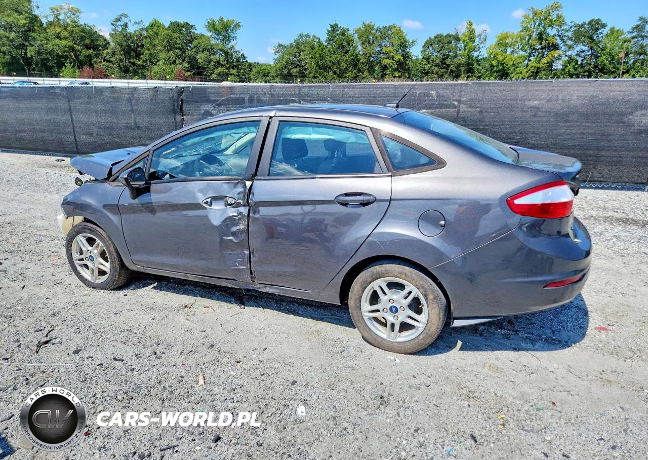 2019 Ford Fiesta Se VIN:3FADP4BJ9KM111436 - 2