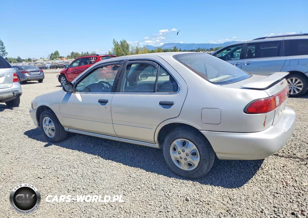 1999 Nissan Sentra Xe VIN:1N4AB41D4XC729673 - 2