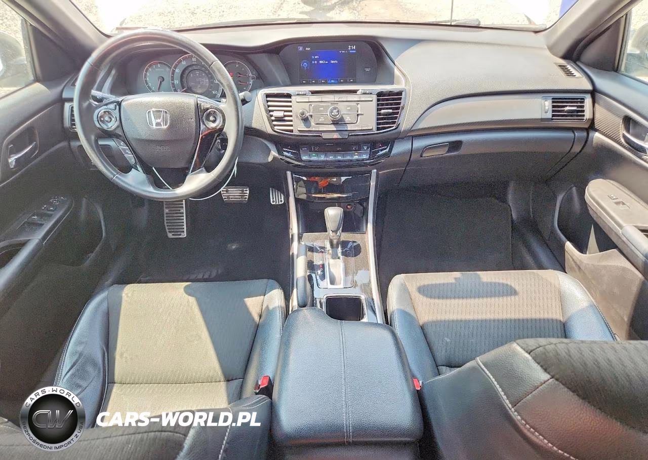 2016 Honda Accord Sport VIN:1HGCR2F59GA126414 - 8