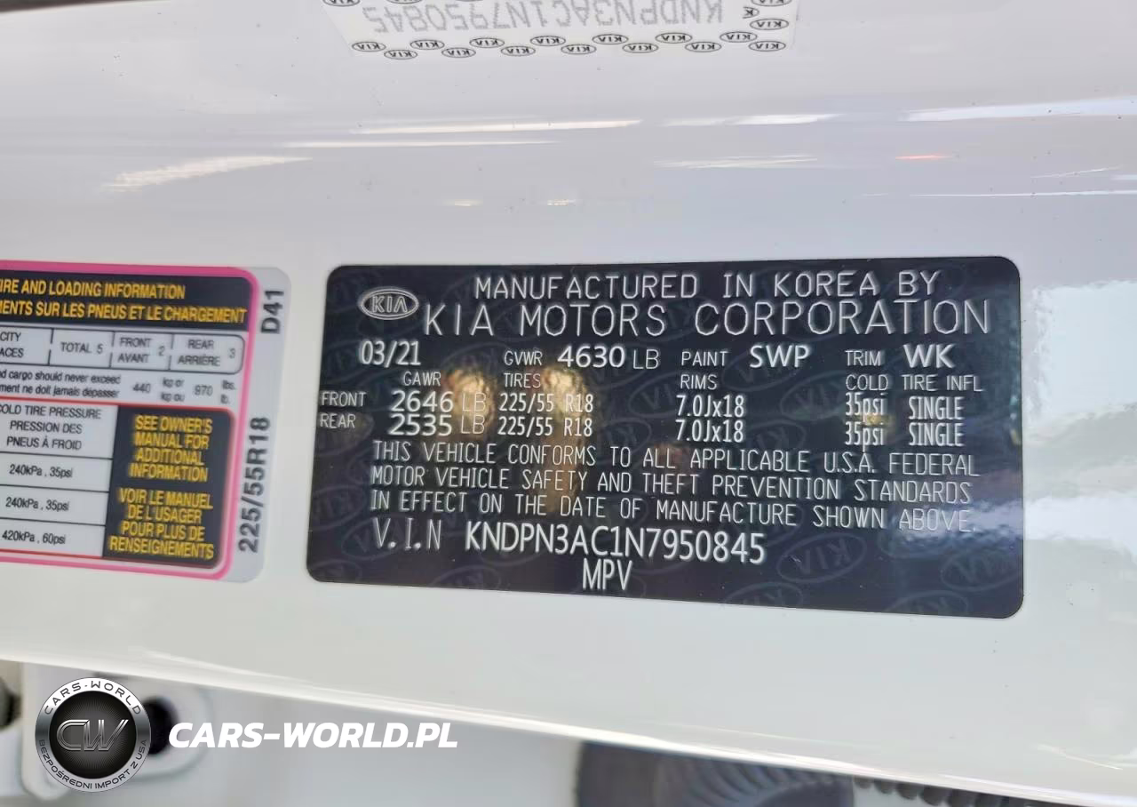 2022 Kia Sportage Ex VIN:KNDPN3AC1N7950845 - 13