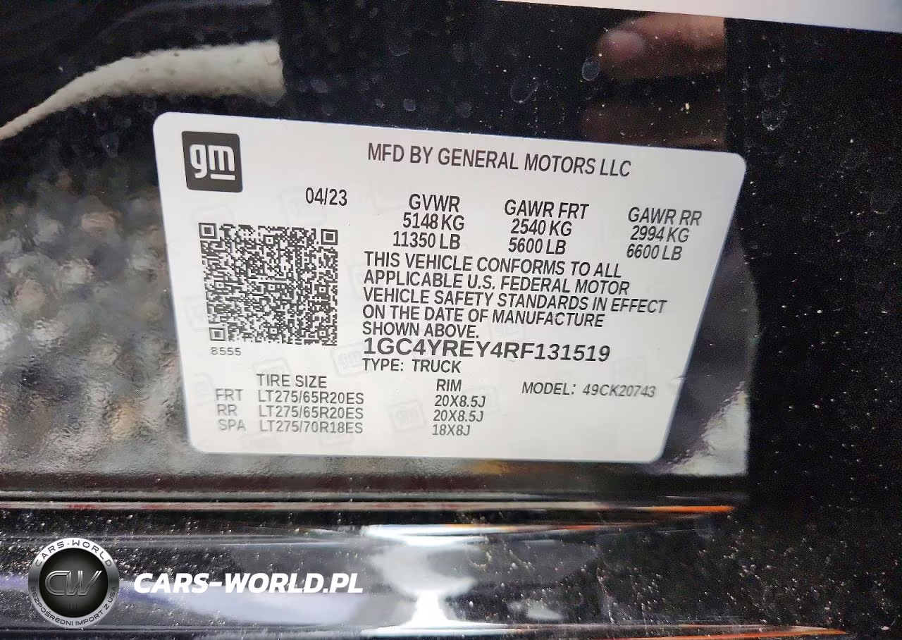 2024 Chevrolet Silverado K2500 High Country VIN:1GC4YREY4RF131519 - 13