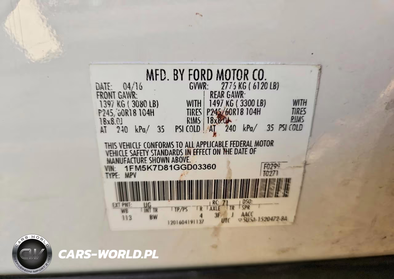 2016 Ford Explorer Xlt VIN:1FM5K7D81GGD03360 - 14