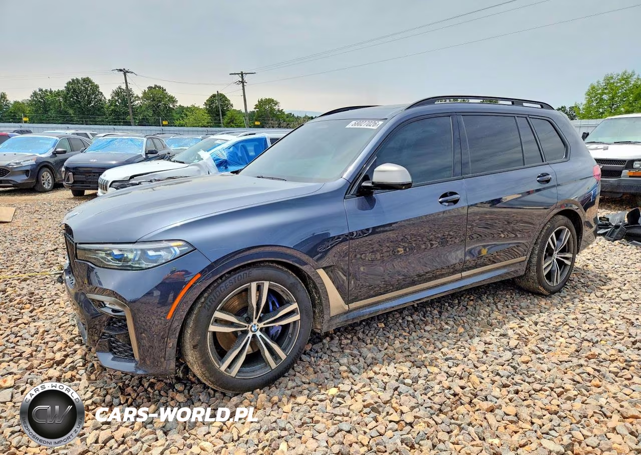 2021 BMW X7 M50I VIN:5UXCX6C07M9E34894 - 1