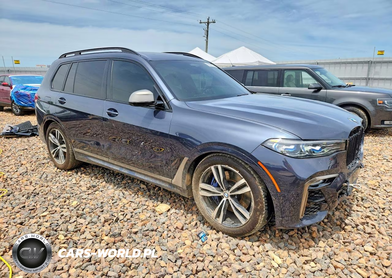 2021 BMW X7 M50I VIN:5UXCX6C07M9E34894 - 4