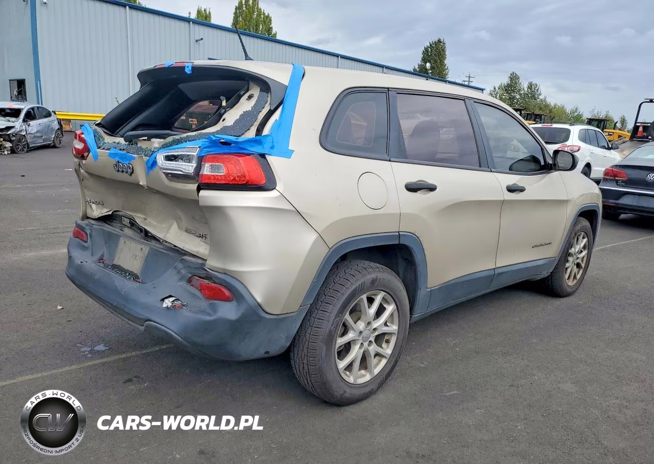 2014 Jeep Cherokee Sport VIN:1C4PJMABXEW214355 - 3