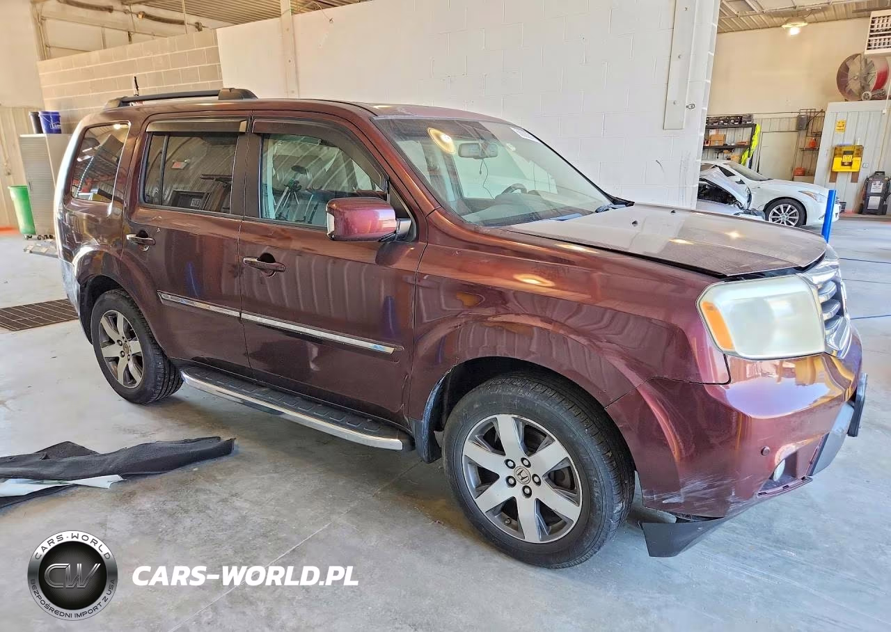 2014 Honda Pilot Touring VIN:5FNYF4H91EB002828 - 4