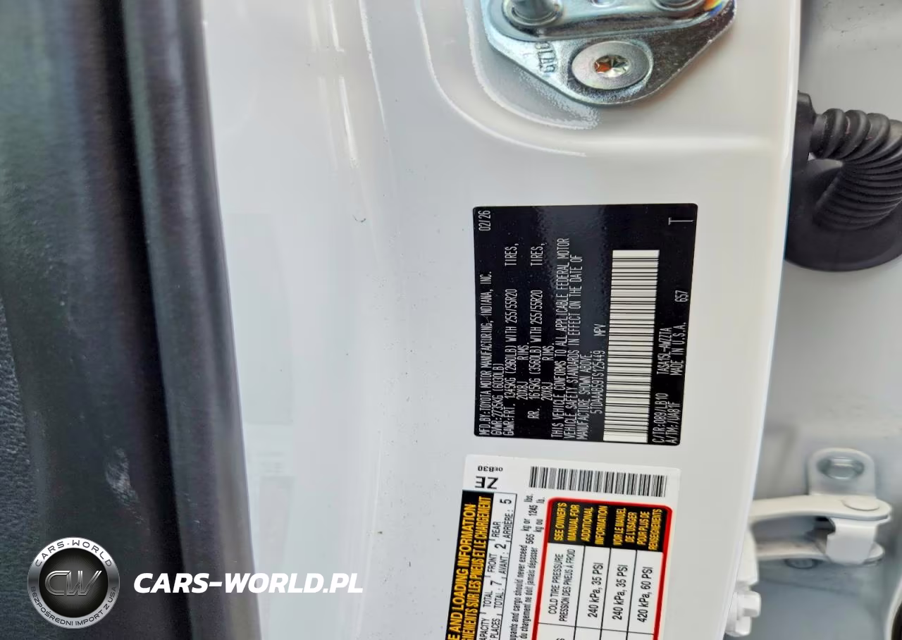 2026 Toyota Grand Highlander Platinum VIN:5TDAAAB59TS125449 - 12