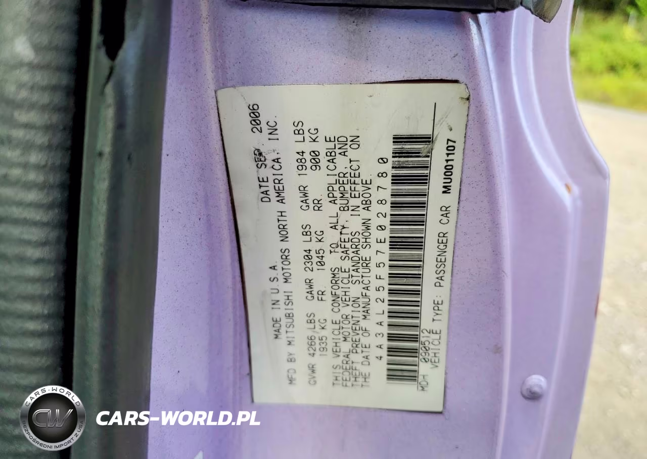 2007 Mitsubishi Eclipse Spyder Gs VIN:4A3AL25F57E028780 - 12