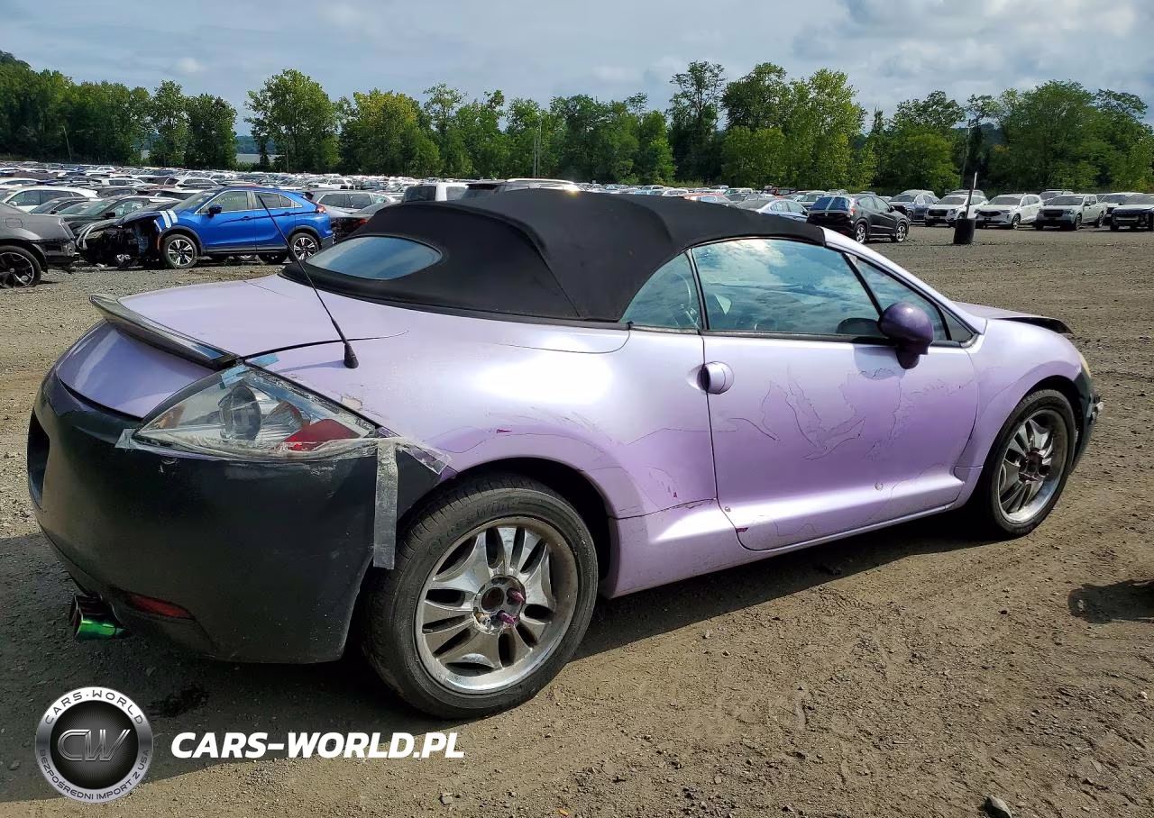 2007 Mitsubishi Eclipse Spyder Gs VIN:4A3AL25F57E028780 - 3