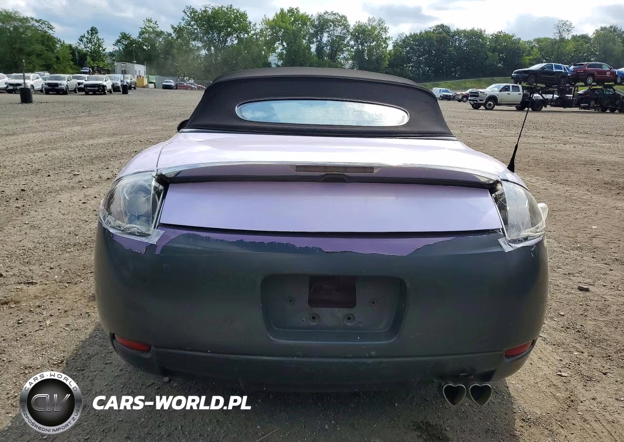 2007 Mitsubishi Eclipse Spyder Gs VIN:4A3AL25F57E028780 - 6