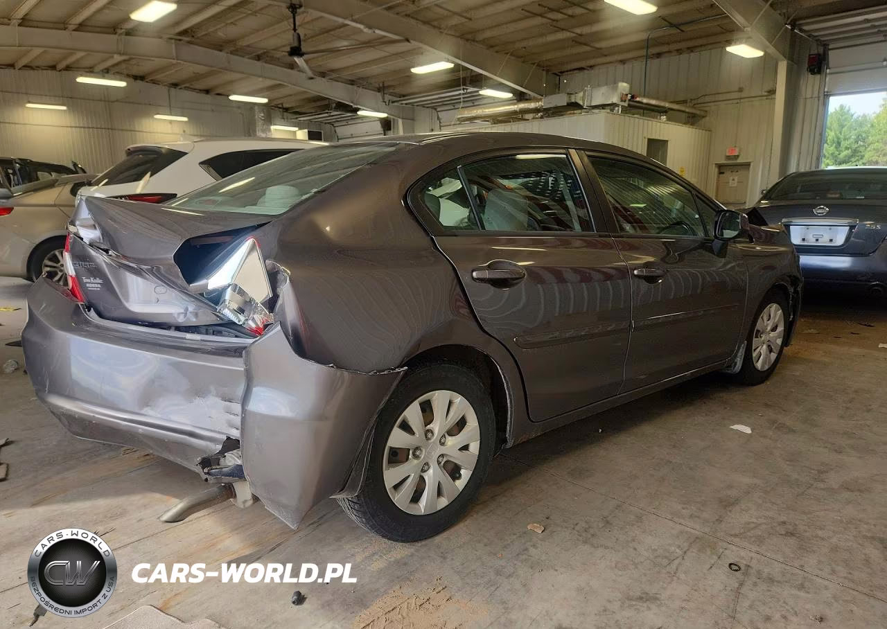 2012 Honda Civic Lx VIN:19XFB2F5XCE078333 - 3