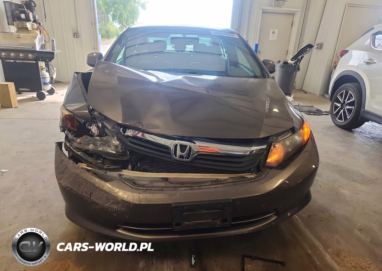 2012 Honda Civic Lx VIN:19XFB2F5XCE078333 - 5